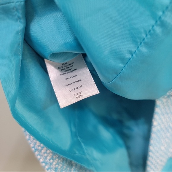 Talbots Midi Tweed Fitted Dress Size 6 Petite - Picture 7 of 8